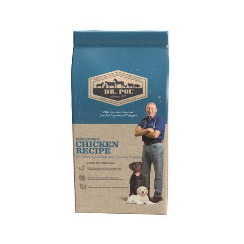 Dr. Pol High Energy Chicken Recipe Active Dog and Puppy Food