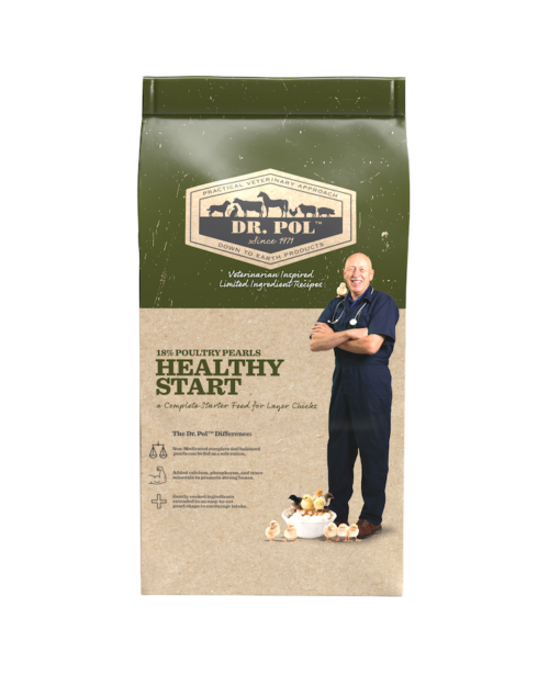 Dr. Pol 18% Poultry Pearls Healthy Start Chick Feed