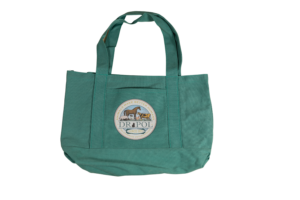 colored canvas tote
