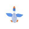 Dr. Pol Plush Squawking Plaid Duck, Blue