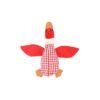 Dr. Pol Plush Squawking Plaid Duck, Red