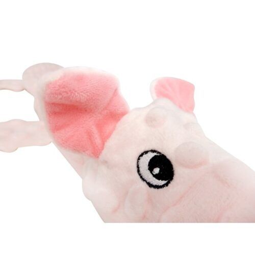 Dr. Pol Stuffing Free Pig Squeak-a-Mals With 3 Large Squeakers Dog Toy
