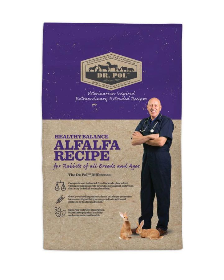 Dr. Pol Healthy Balance Alfalfa Recipe for Rabbits