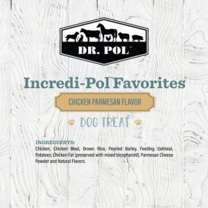INCREDI-POL Favorites Chicken Parmesan Dog Treats Ingredients