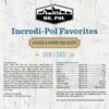 INCREDI-POL Favorites Chicken and Brown Rice Recipe Ingredients