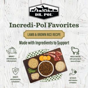 INCREDI-POL Favorites Lamb and Brown Rice Recipe Benefit