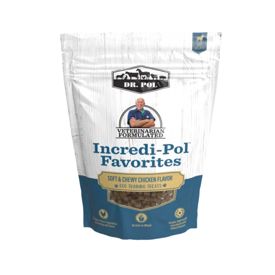 Incredi-Pol Favorites Soft Chicken Flavored Dog Treats - Dr. Pol