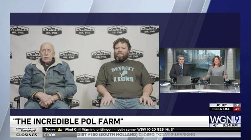 The Incredible Pol Farm Morning News Guests