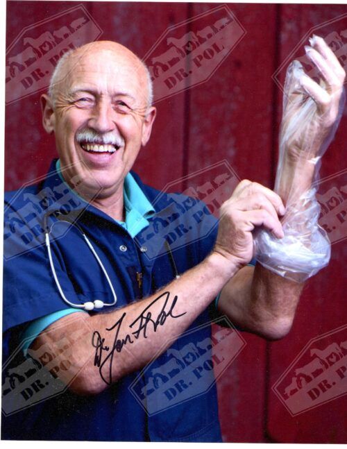 Dr. Pol Autographed Photo Signed Glove