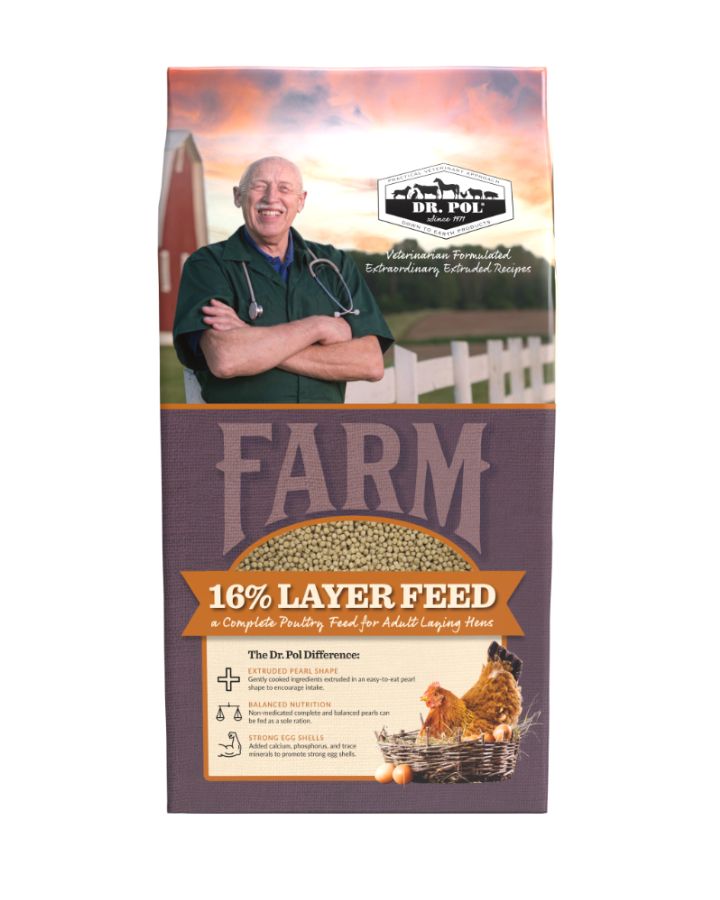 Dr. Pol 16% Poultry Pearls Healthy Balance Layer Feed