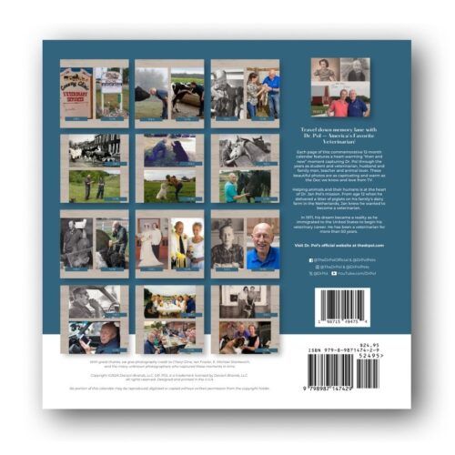 2025 Dr Pol Wall Calendar