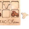 Dr Pol Tic-Tac-Farm Wooden Board Game