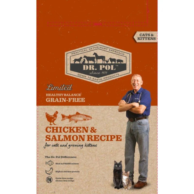 <h2>Healthy Balance Grain-Free Chicken & Salmon Recipe Cat Food</h2> Healthy Balance Grain-Free Chicken & Salmon Recipe Cat Food