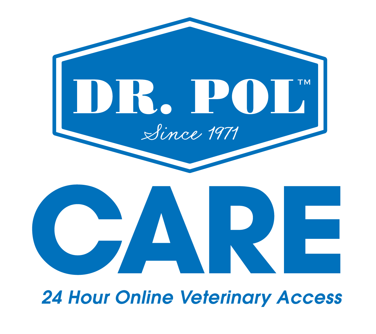 Dr Pol CARE Logo Dark blue
