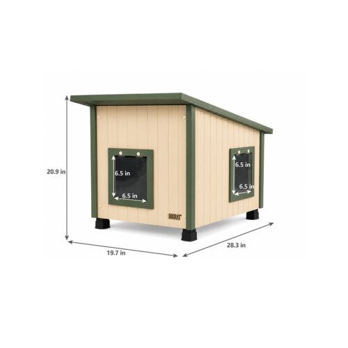 Dr. Pol Outdoor Cat House Dimensions