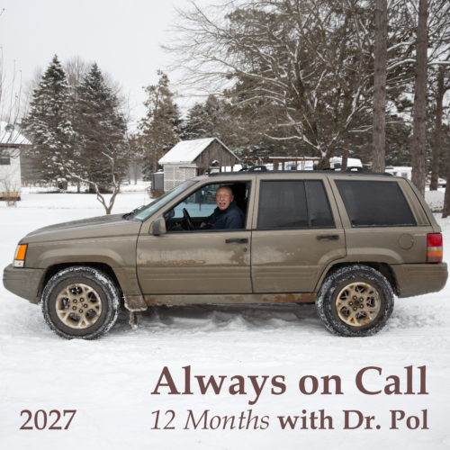 2027 Dr. Pol Calendar Cover